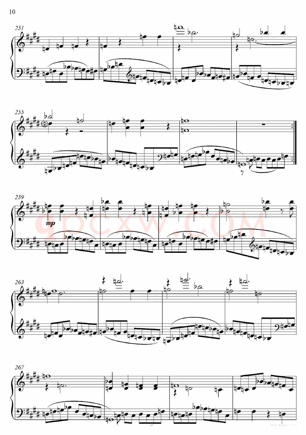 第22钢琴奏鸣曲“信仰”Piano Sonata No`22（四个乐章）