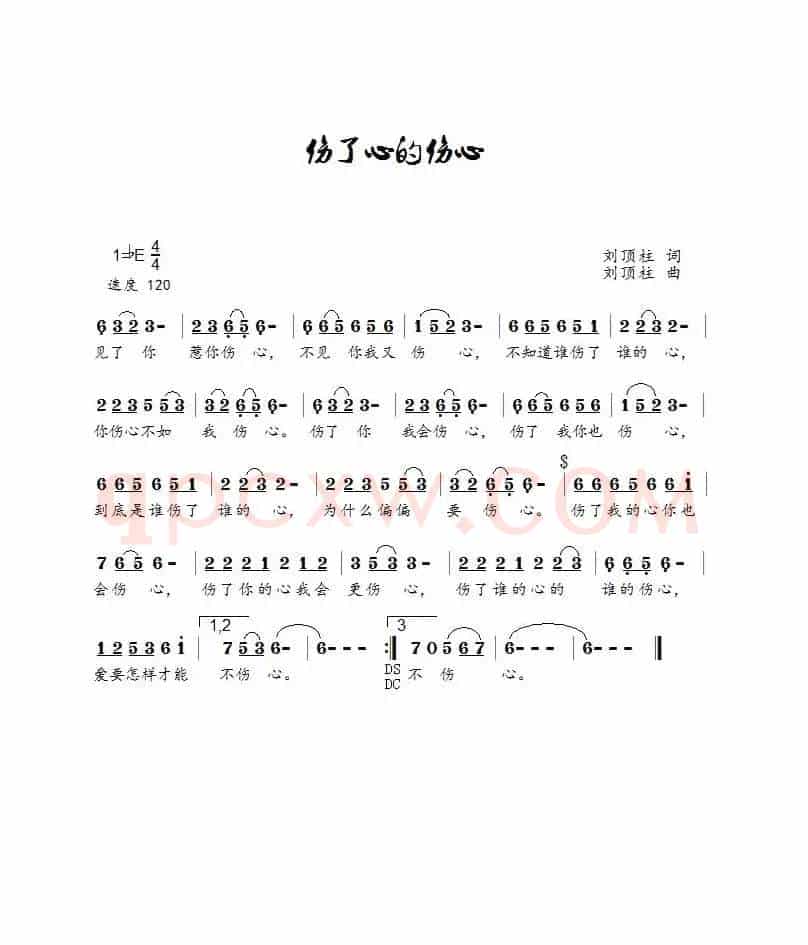伤了心的伤心（刘顶柱演唱）