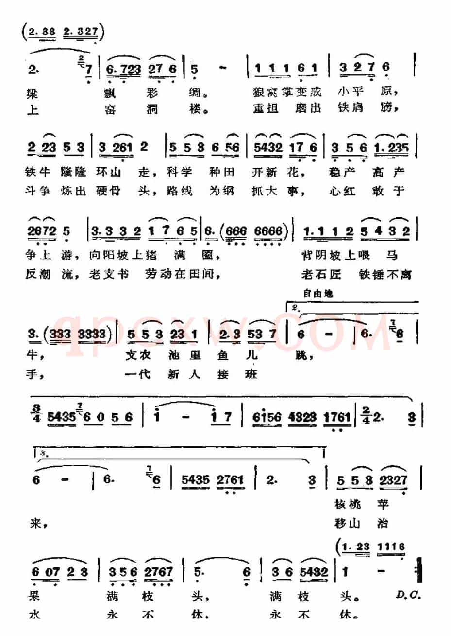 喜看今日新大寨
