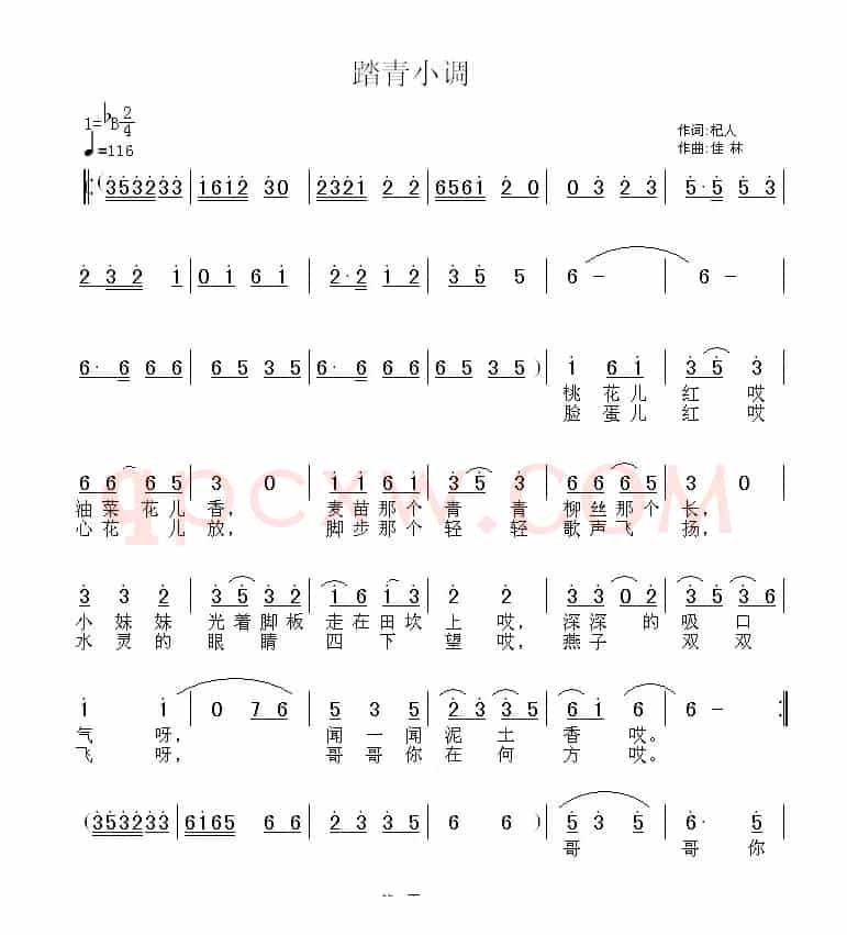 踏青小调