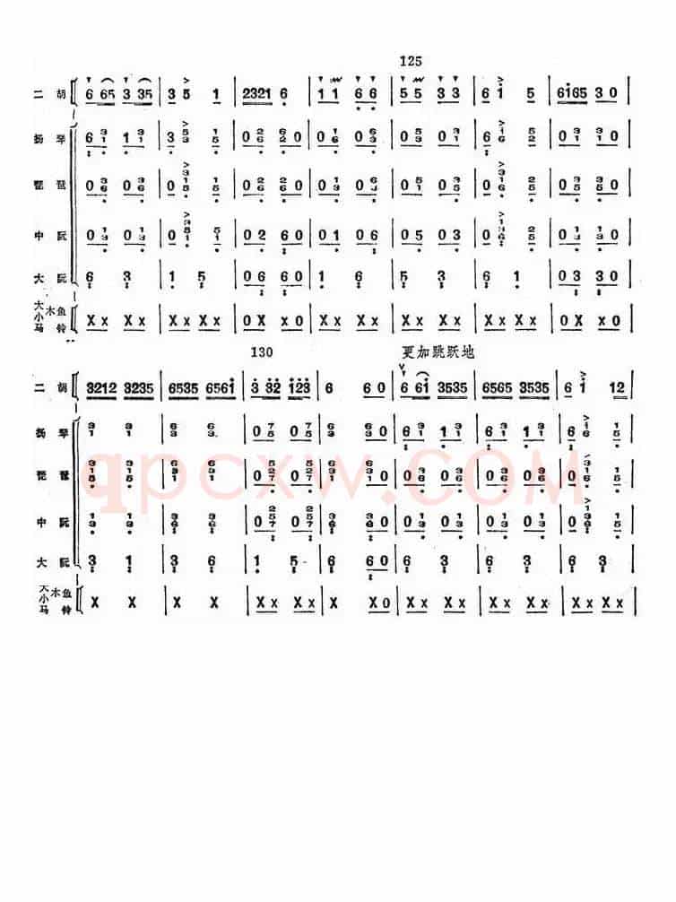 奔驰在千里草原（总谱）