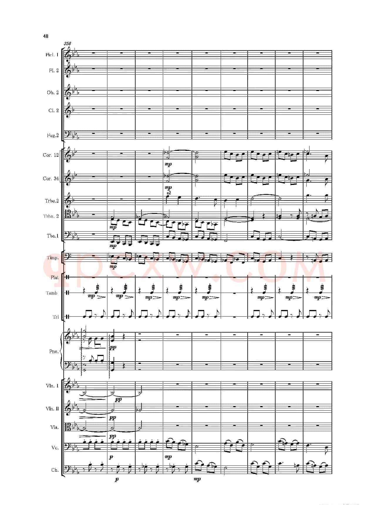 第二钢琴协奏曲（第一·二·三乐章）（管弦乐作品）