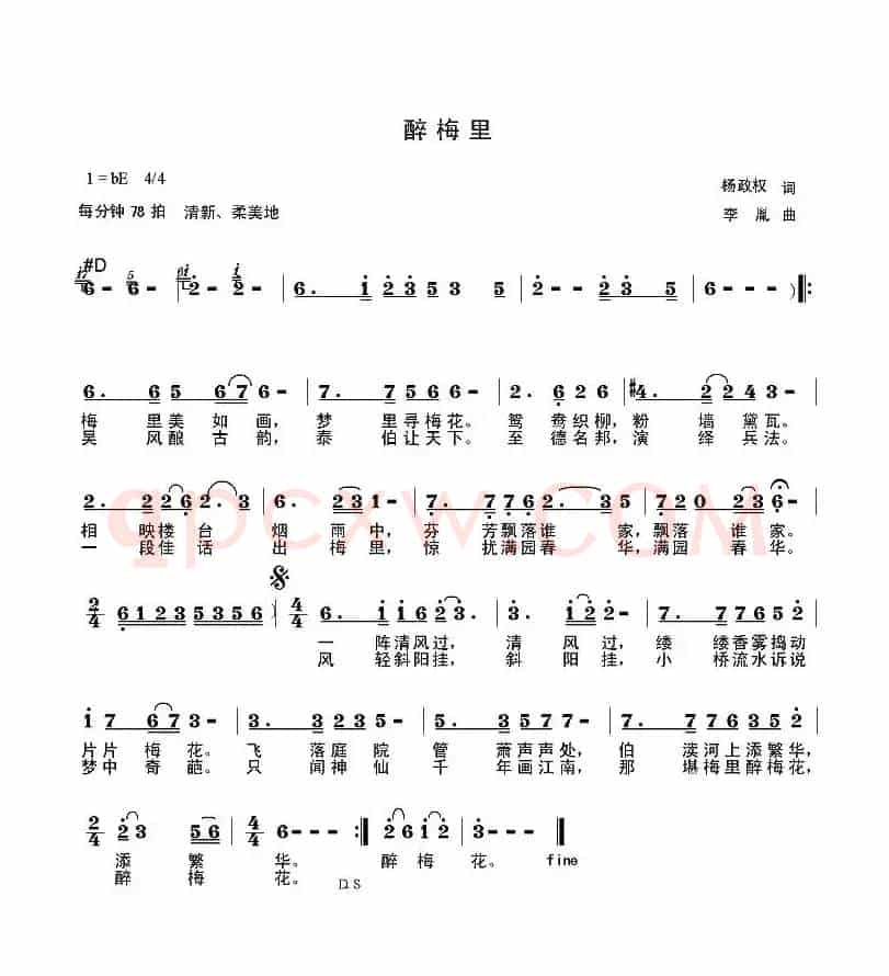 醉梅里