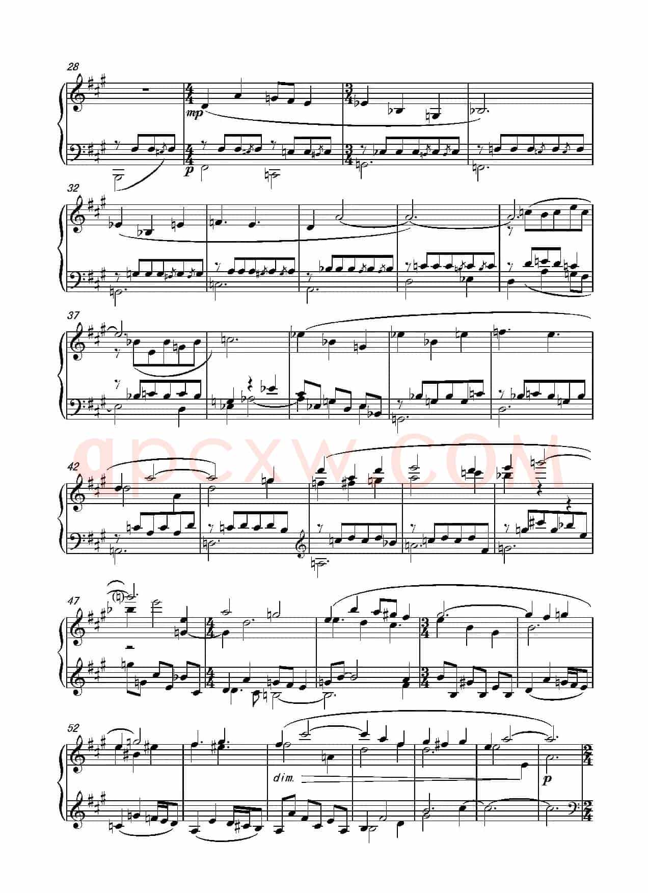 第十七钢琴奏鸣曲Piano Sonata No.17（葛清钢琴奏鸣曲、三个乐章）