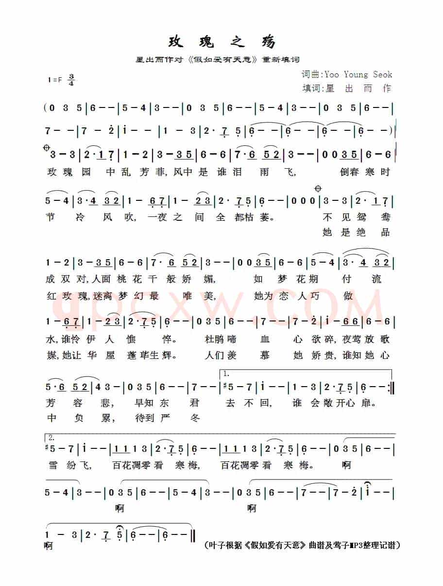玫瑰之殇