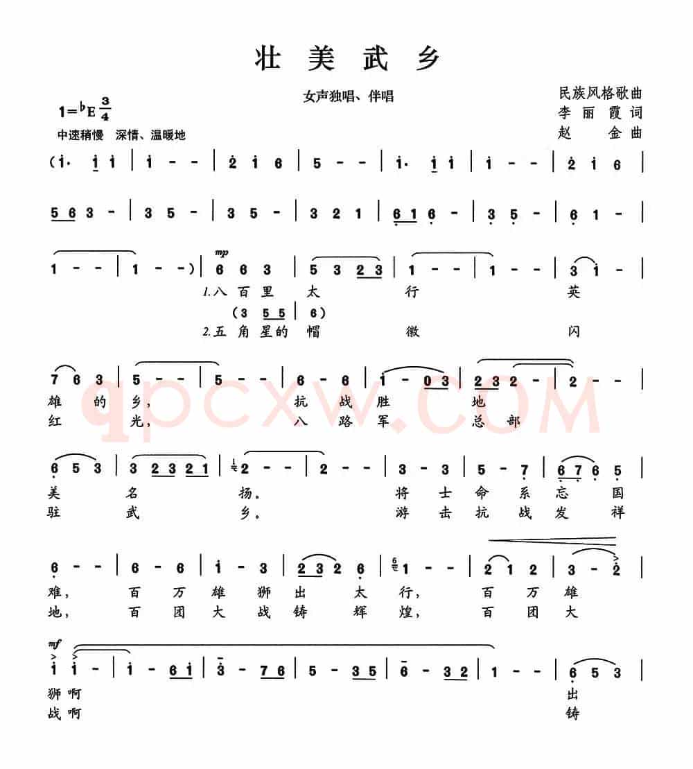 壮美武乡