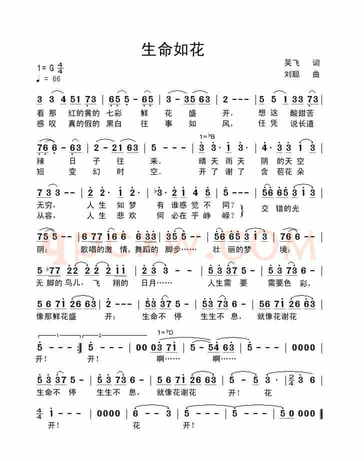 生命如花