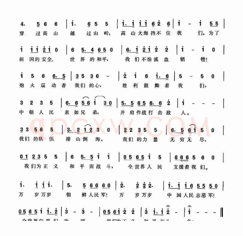抗美援朝（新闻纪录影片《抗美援朝（第一辑）》主题歌）
