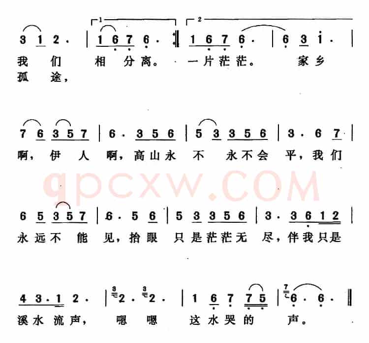思故乡（唐晓鸣 词曲）
