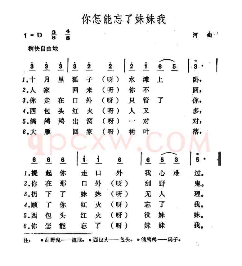 你怎能忘了妹妹我