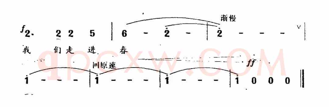 走进春天（晓光词 王祖皆曲）