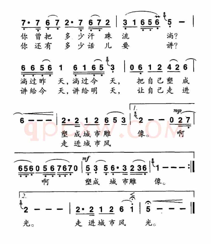 打工的兄弟（刘志毅词 张良杰曲）