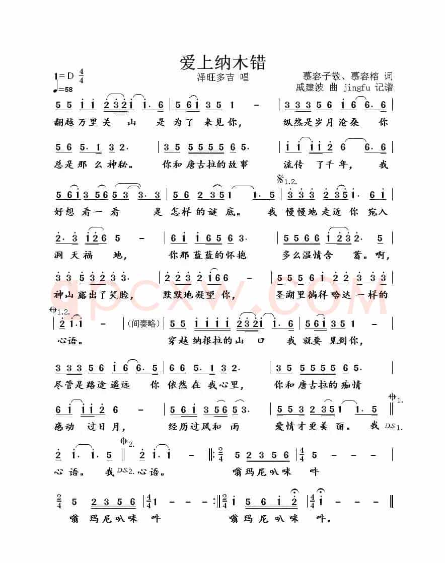 爱上纳木措