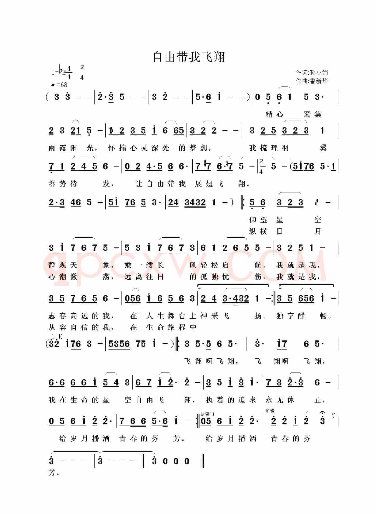 自由带我飞翔
