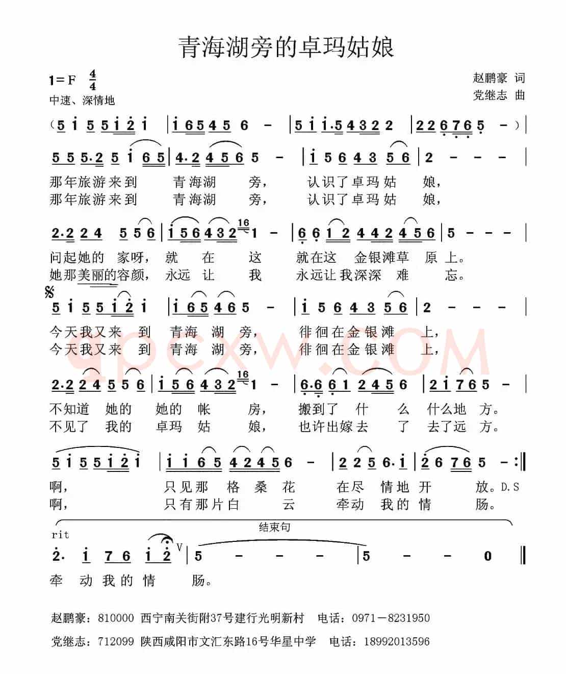 青海湖旁的卓玛姑娘