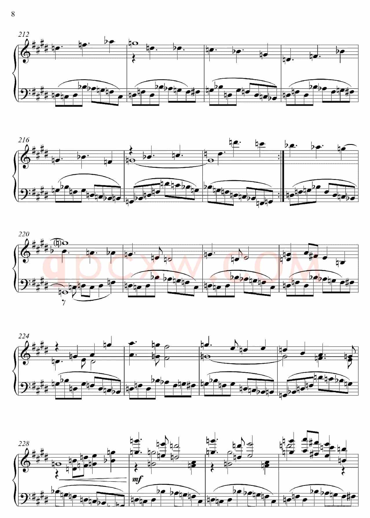 第22钢琴奏鸣曲“信仰”Piano Sonata No`22（四个乐章）