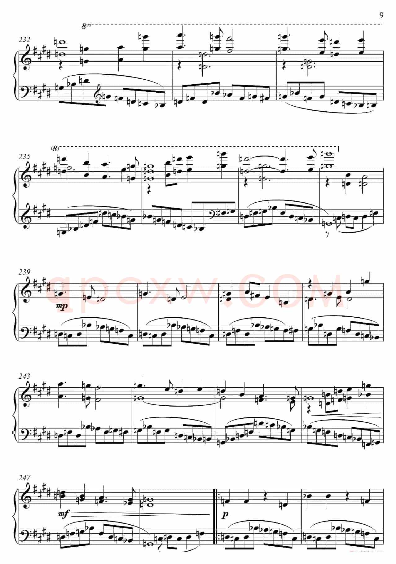 第22钢琴奏鸣曲“信仰”Piano Sonata No`22（四个乐章）
