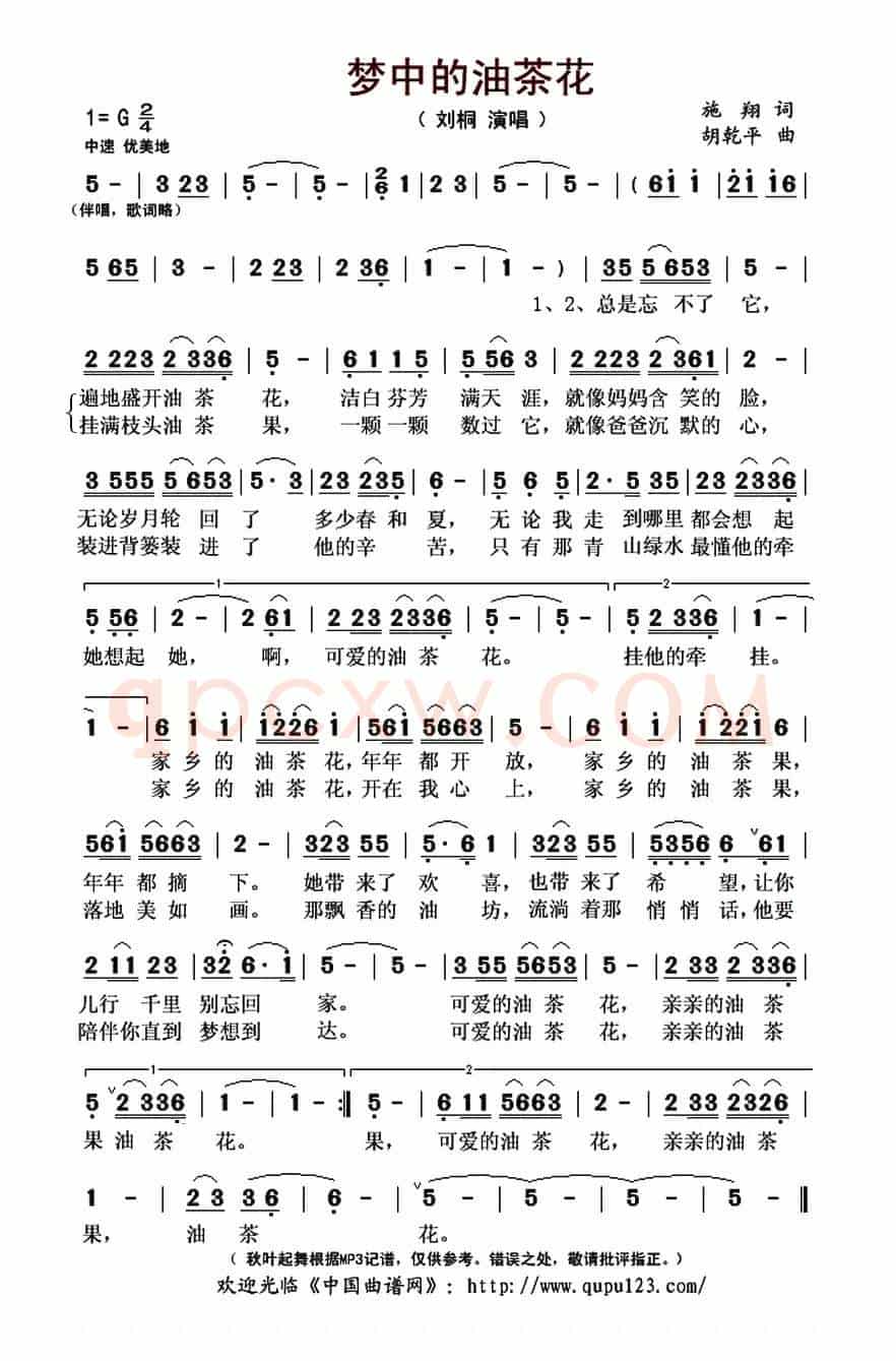 梦中的油茶花