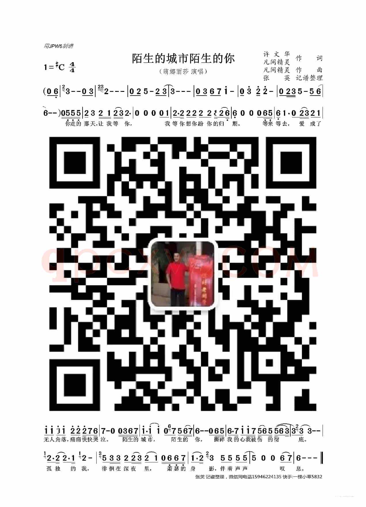 陌生的城市陌生的你(萌娜丽莎 演唱)