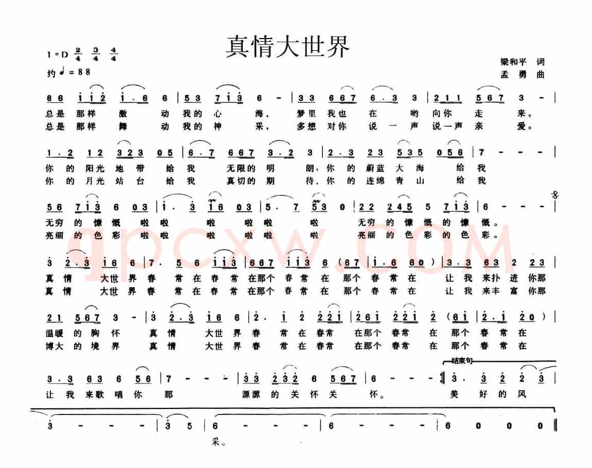 真情大世界