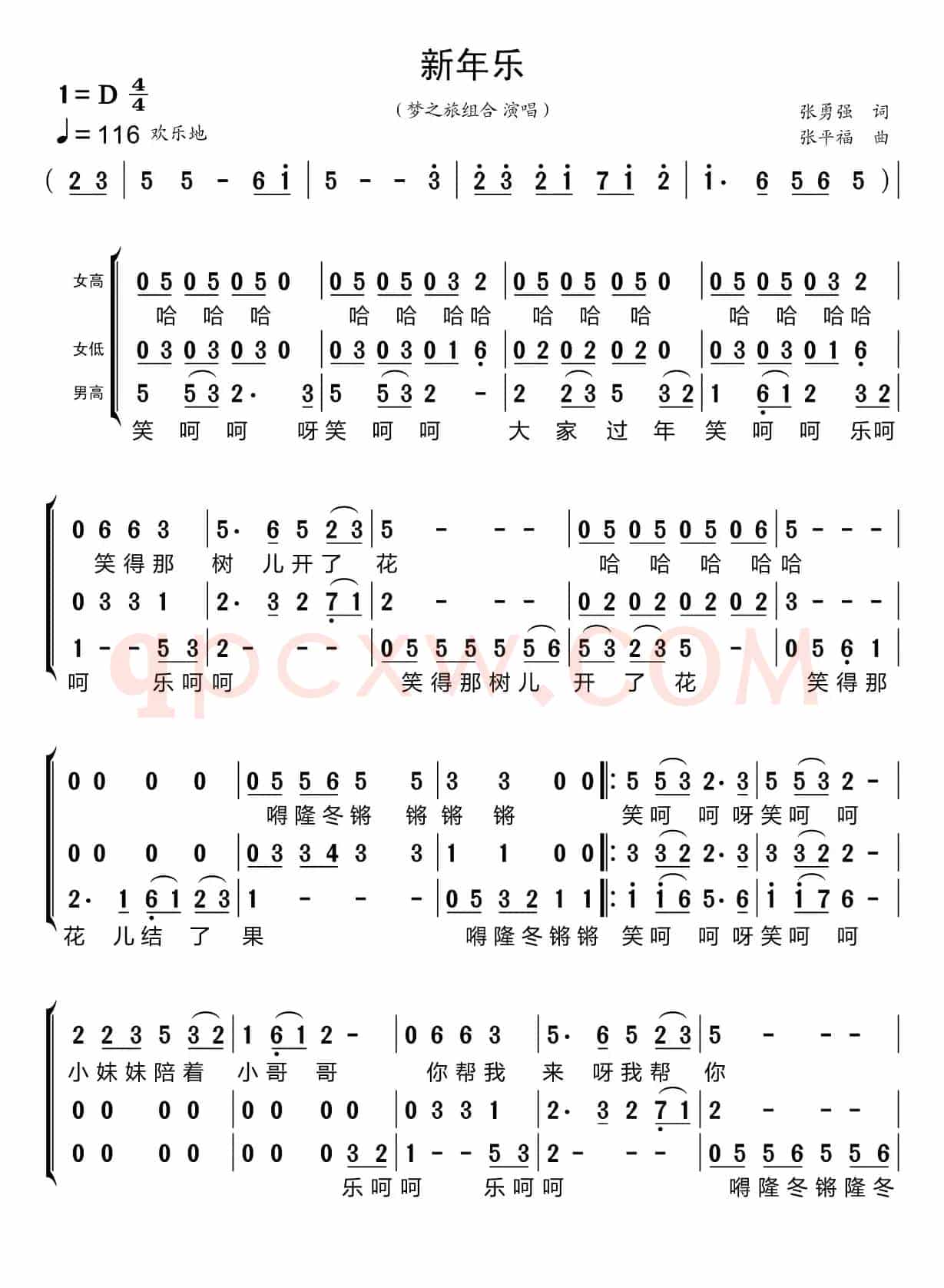 新年乐（梦之旅组合）