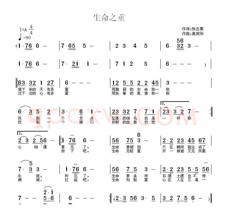 生命之重