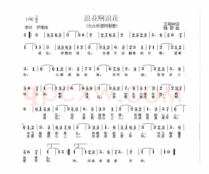 浪花啊，浪花