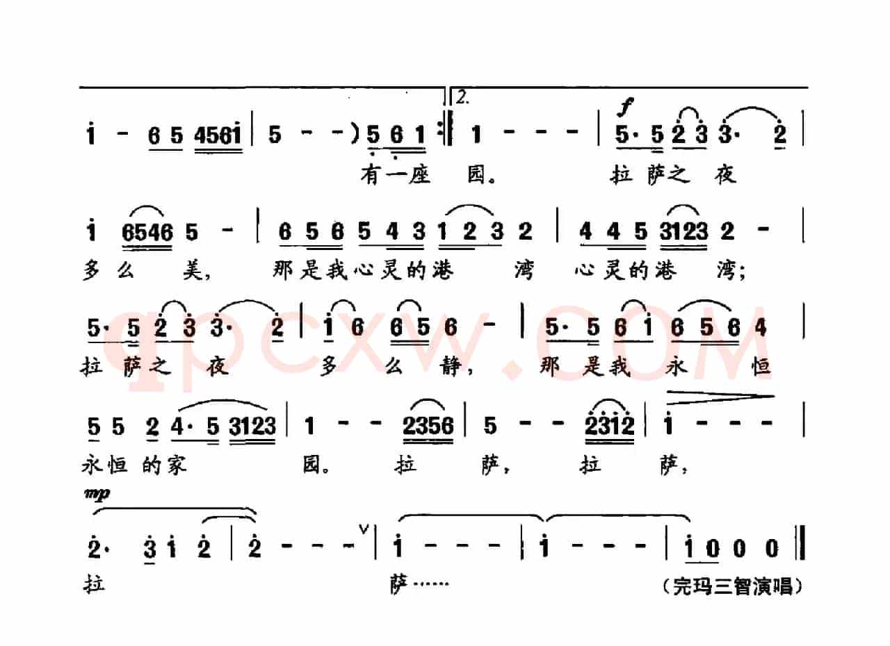 拉萨之夜