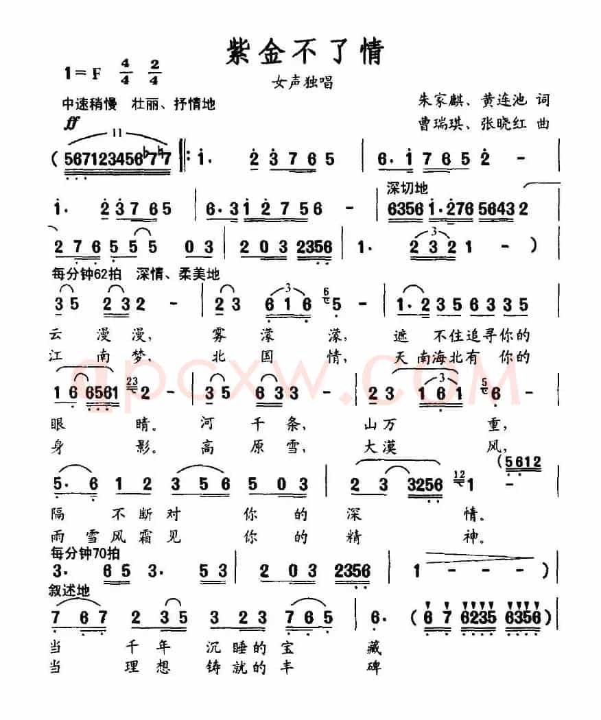 紫金不了情