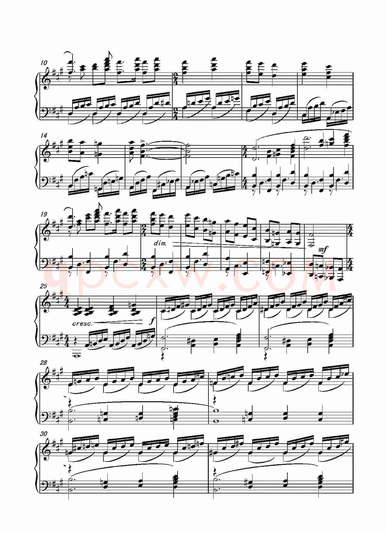 第二十钢琴奏鸣曲(Piano Sonata.20)(中国钢琴作品)