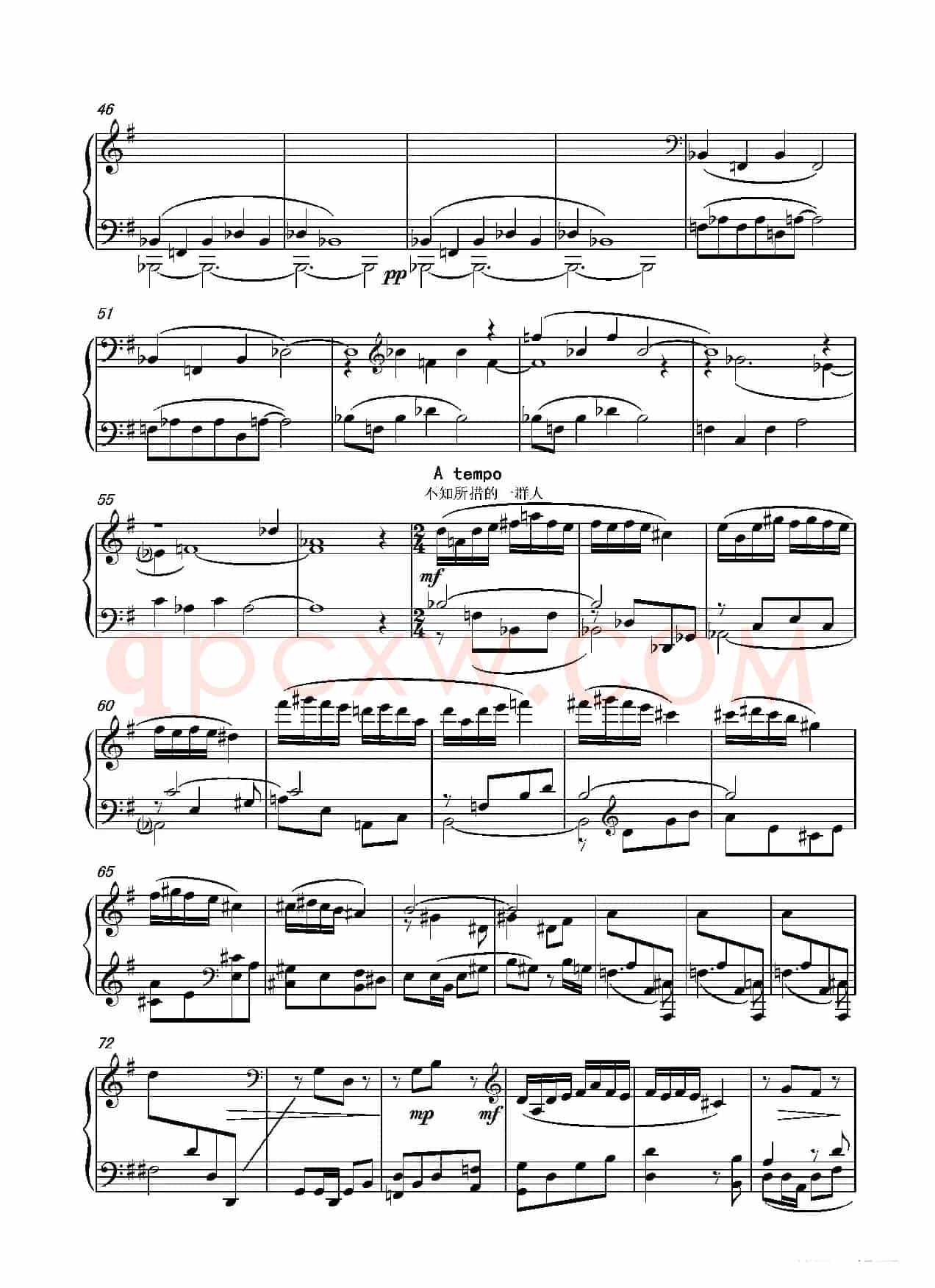 第十三钢琴奏鸣曲（修正版）（piano Sonata No.13）