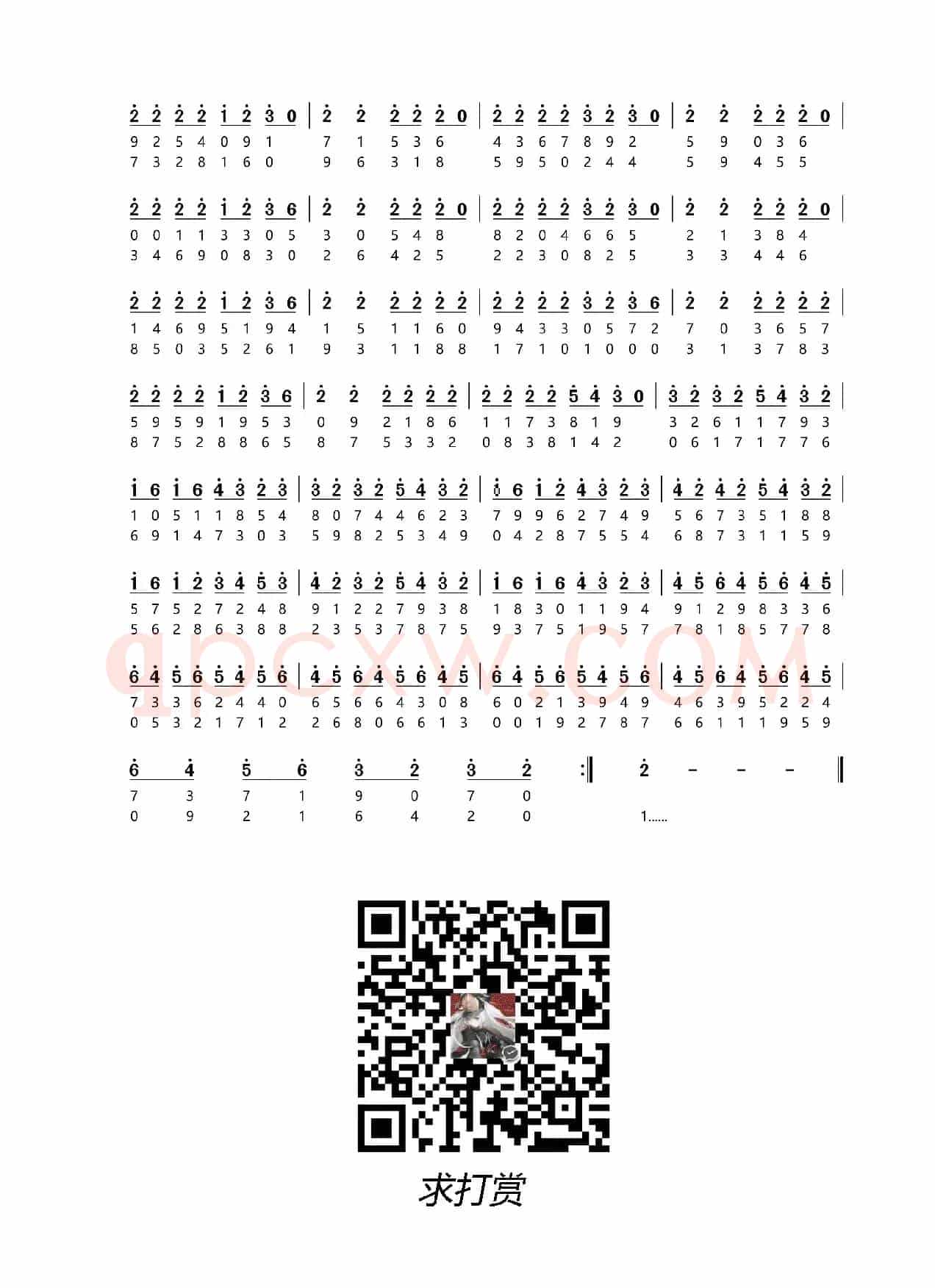 [日]圆周率(1000位版本)（Vocaloid神话曲）