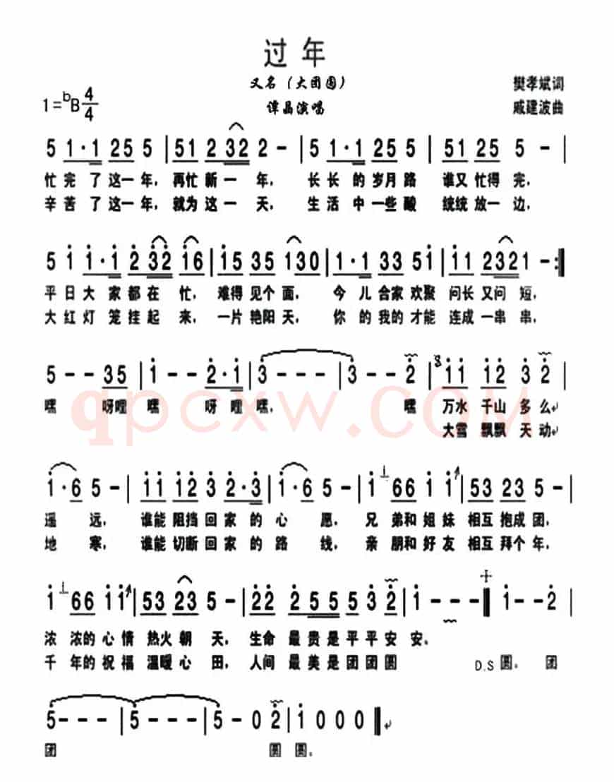 过年（又名：大团圆）