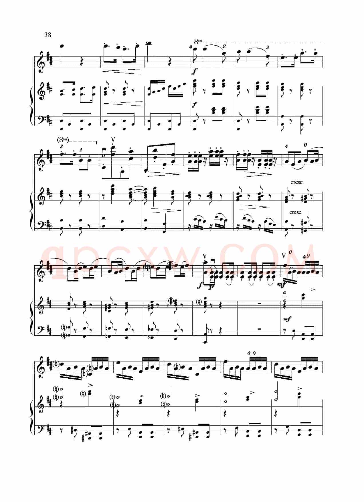 满江红幻想曲（小提琴+钢琴）