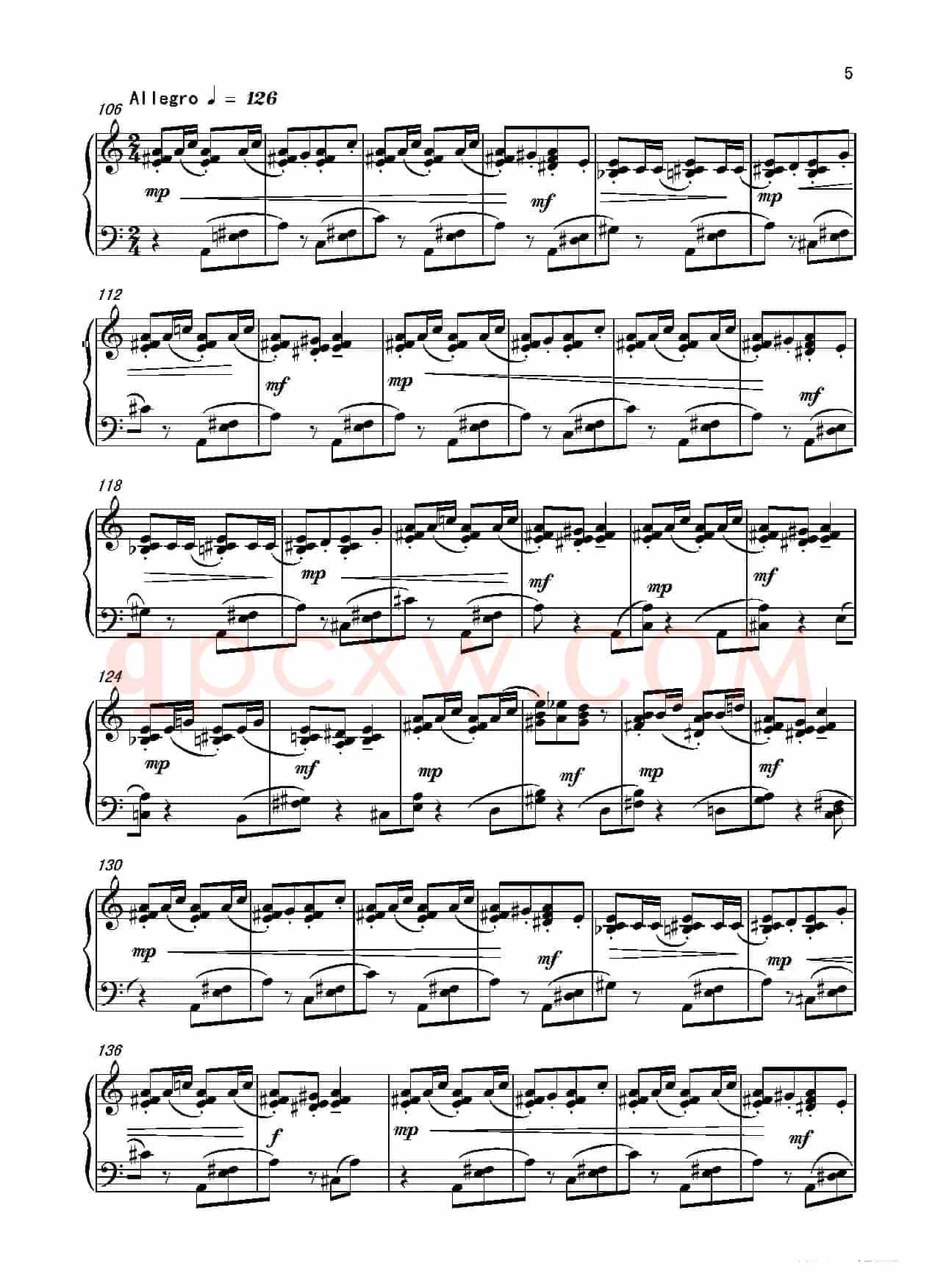第4钢琴奏鸣曲Piano Sonata N0.4（第3乐章）
