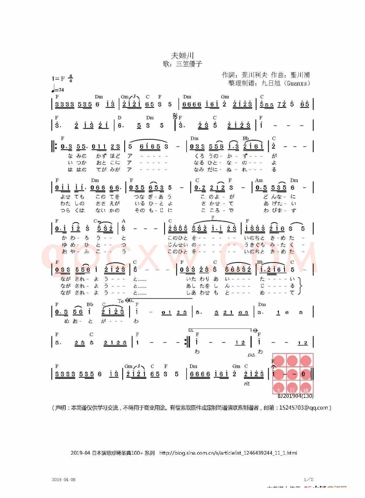 【日】夫婦川