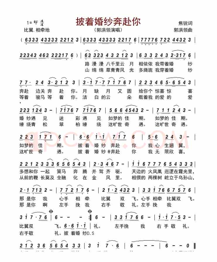 披着婚纱奔赴你