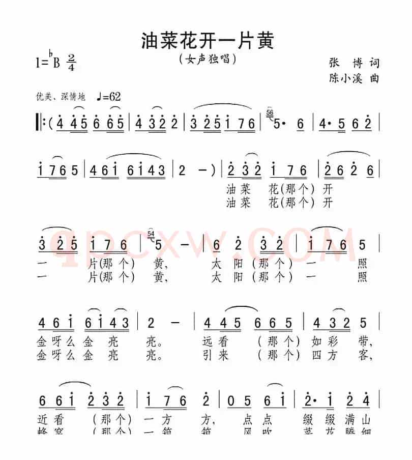 油菜花开一片黄