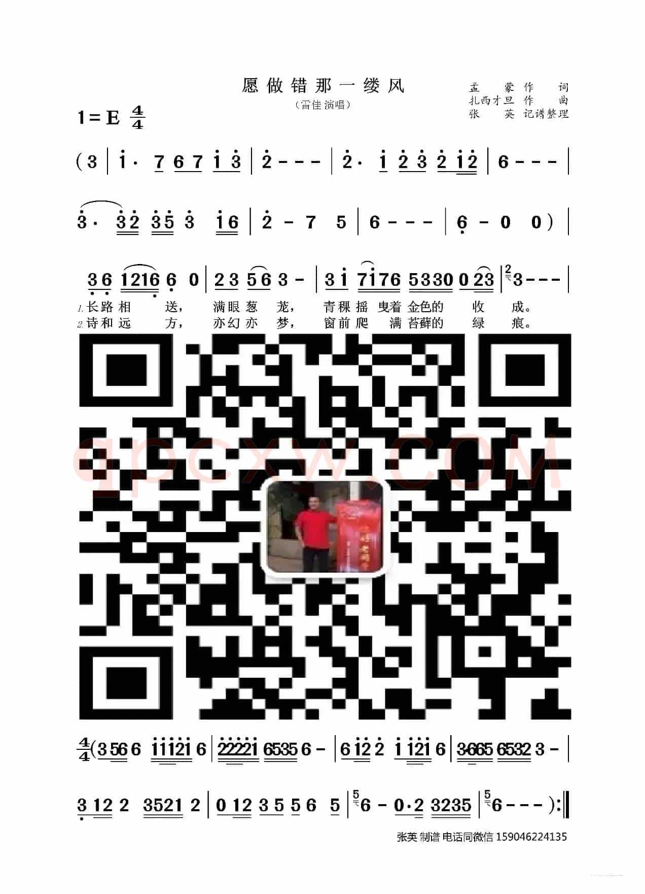 愿做错那一缕风(徐佳)