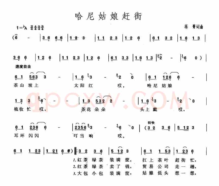 哈尼姑娘赶街