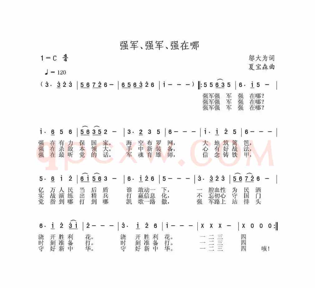 强军、强军、强在哪