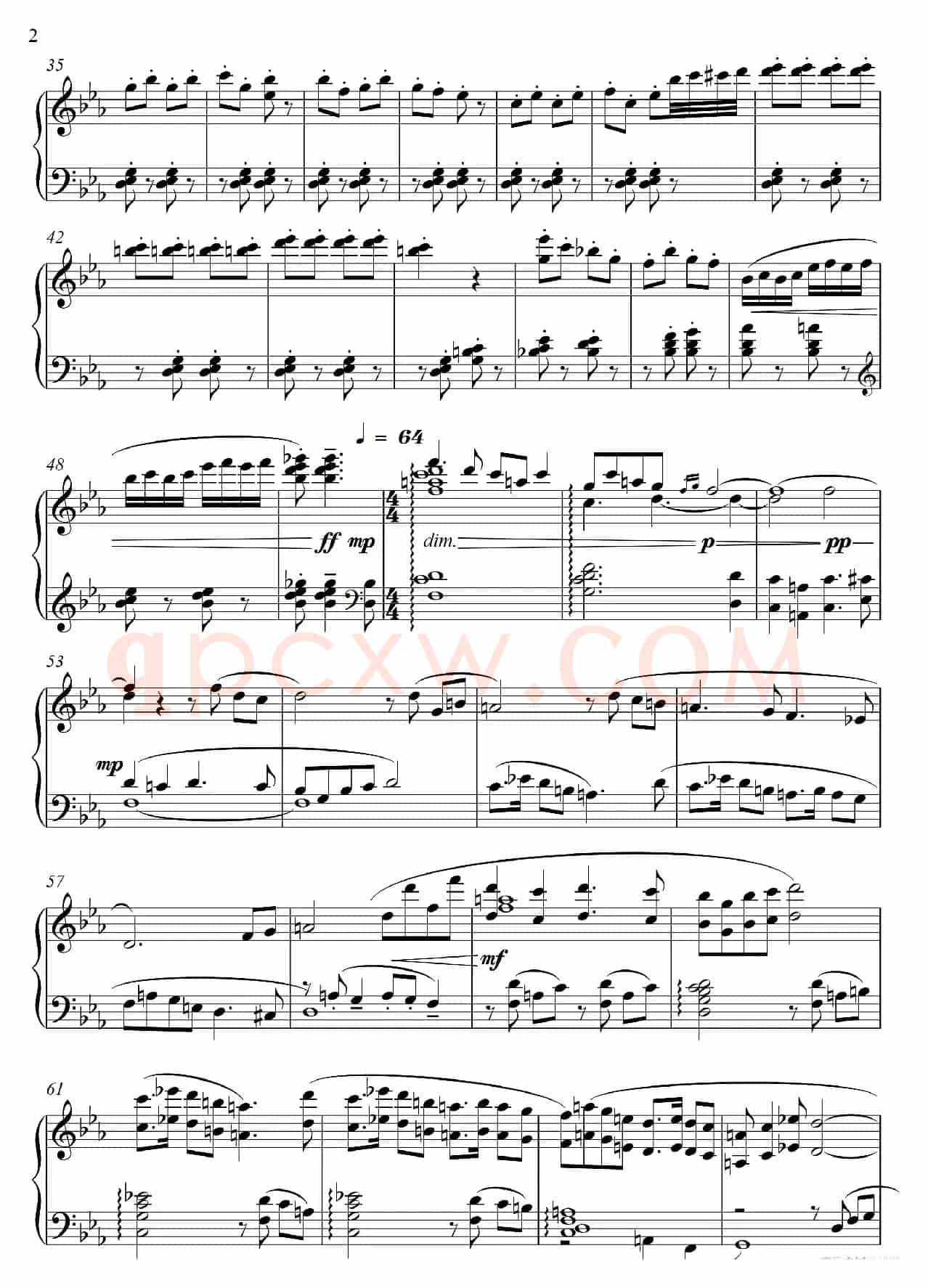 第23钢琴奏鸣曲“高甲缘”Piano Sonata No·23（三个乐章）