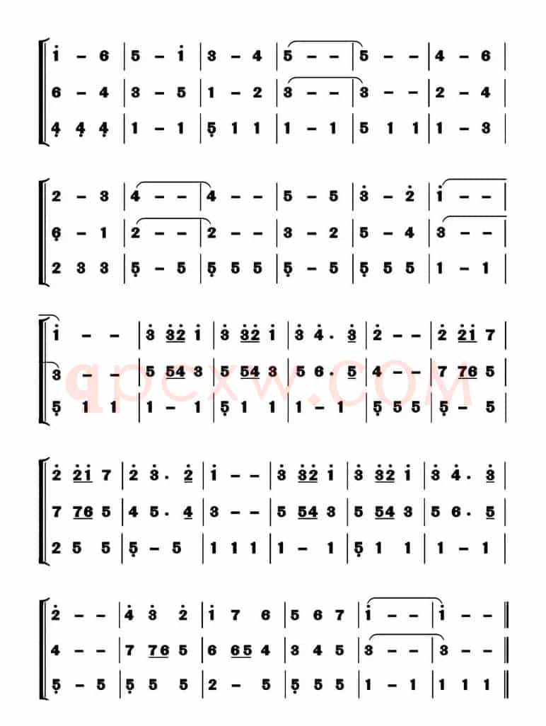 波兰圆舞曲（器乐合奏  高清版）
