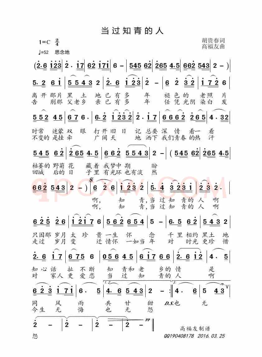 当过知青的人