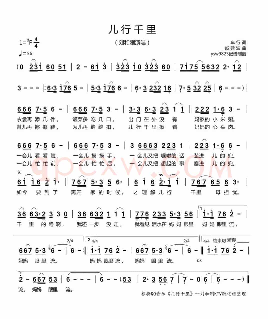 儿行千里（刘和刚演唱）