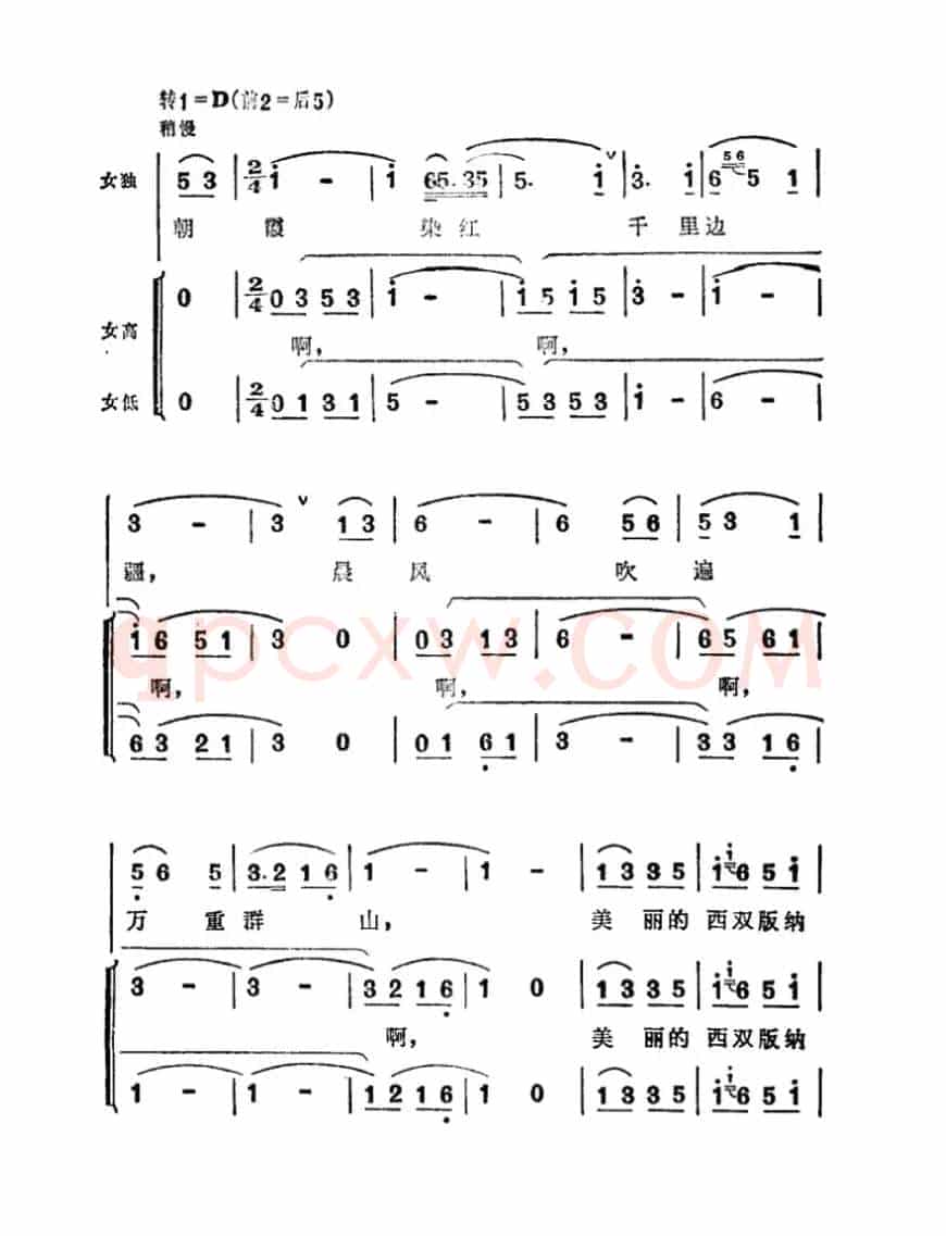 站在边疆望北京（记录片《捕象记》插曲）