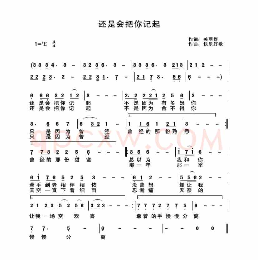 还是会把你记起（原创作品）