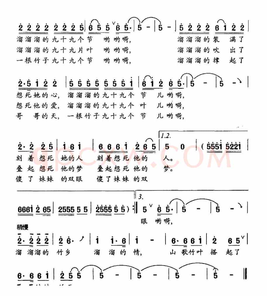 溜溜的竹乡溜溜的情