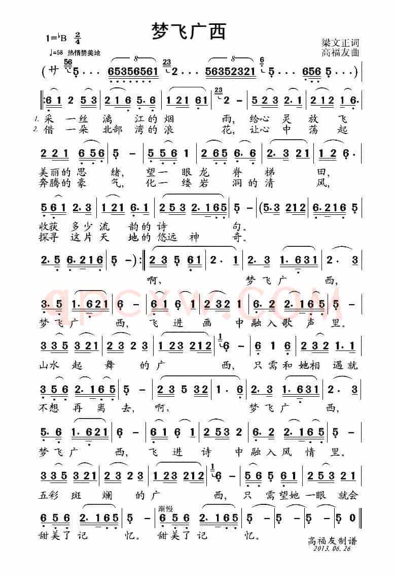 梦飞广西
