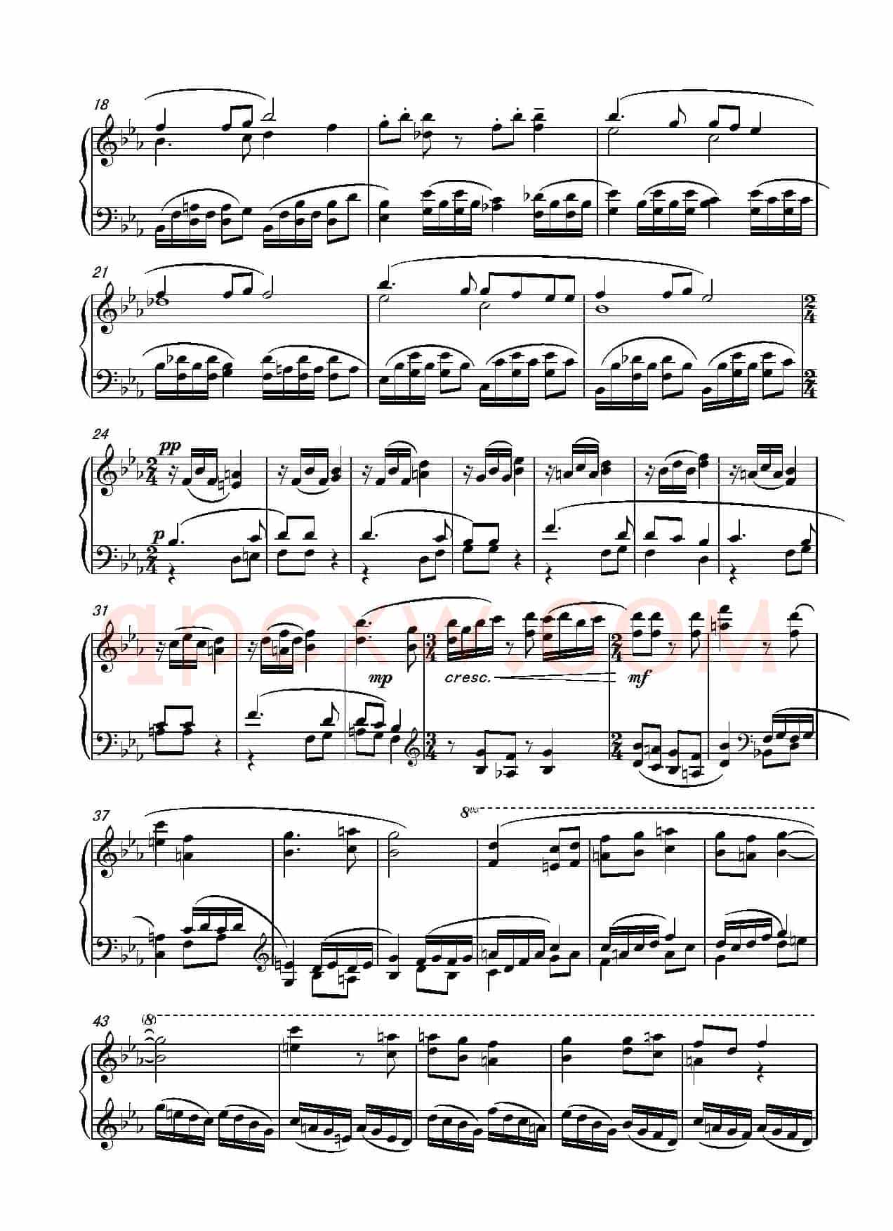 第14钢琴奏鸣曲 Piano Sonata NO.14‘Sonatine’(小奏鸣曲)